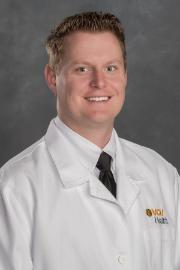 white coat head shot